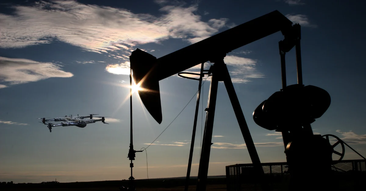 Oil and gas drones