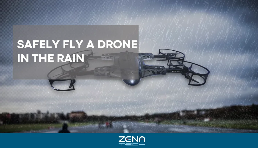 Safely Fly a Drone in the Rain